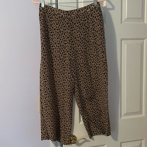 J Crew Cheetah Print Pants